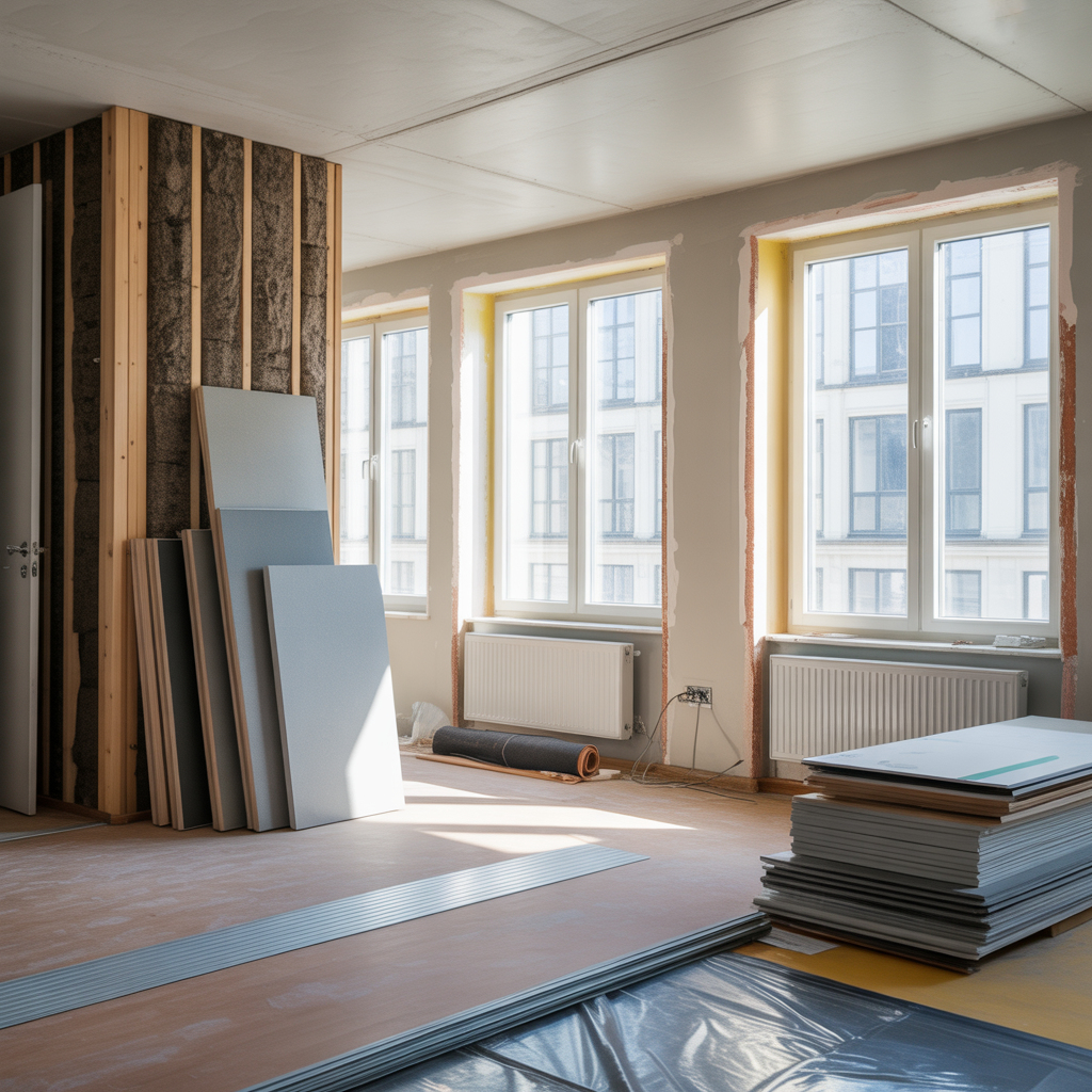 1.Minska ljudnivan med smarta materialval vid renovering