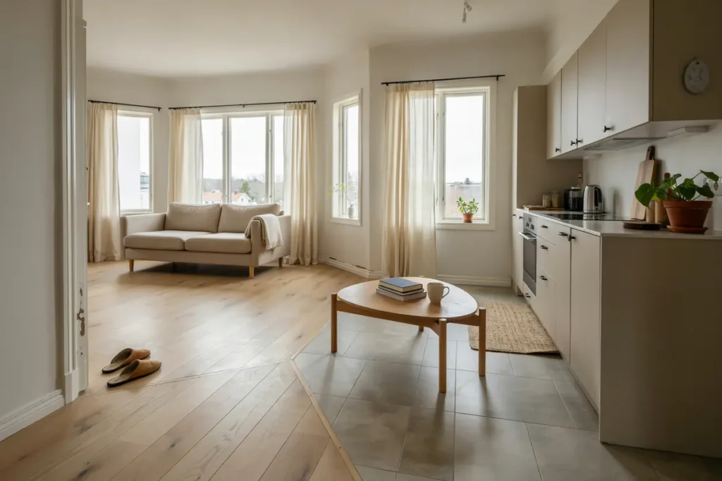 golvl ggning vid renovering v lj r tt material f r ett slitstarkt och l ttsk tt hem